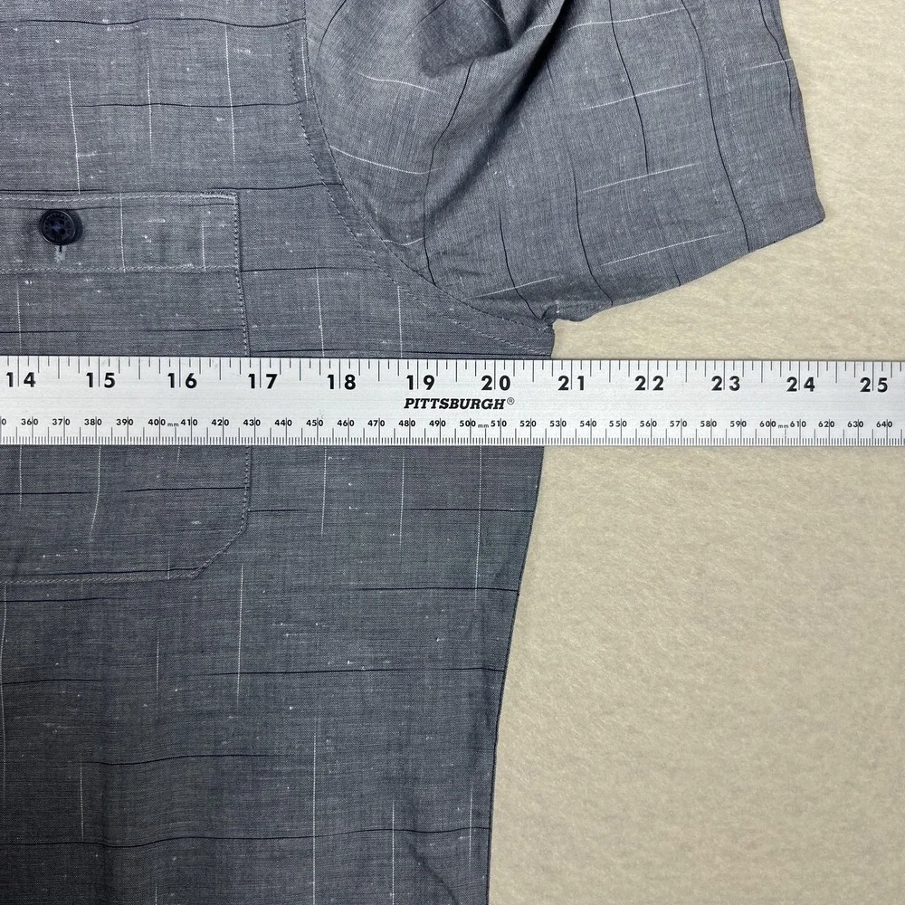 Travis Mathew Shirt Mens Small Rambler Button‎ Up Short Sleeve Golf Casual